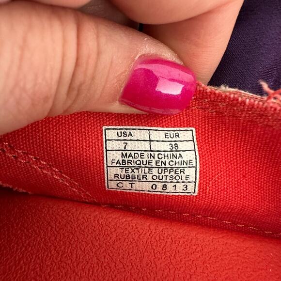 Sanuk Espadrile Slip-On Woven Aztec Southwestern Beach Jute Trim Sole Flats -SZ7 - Picture 5 of 7